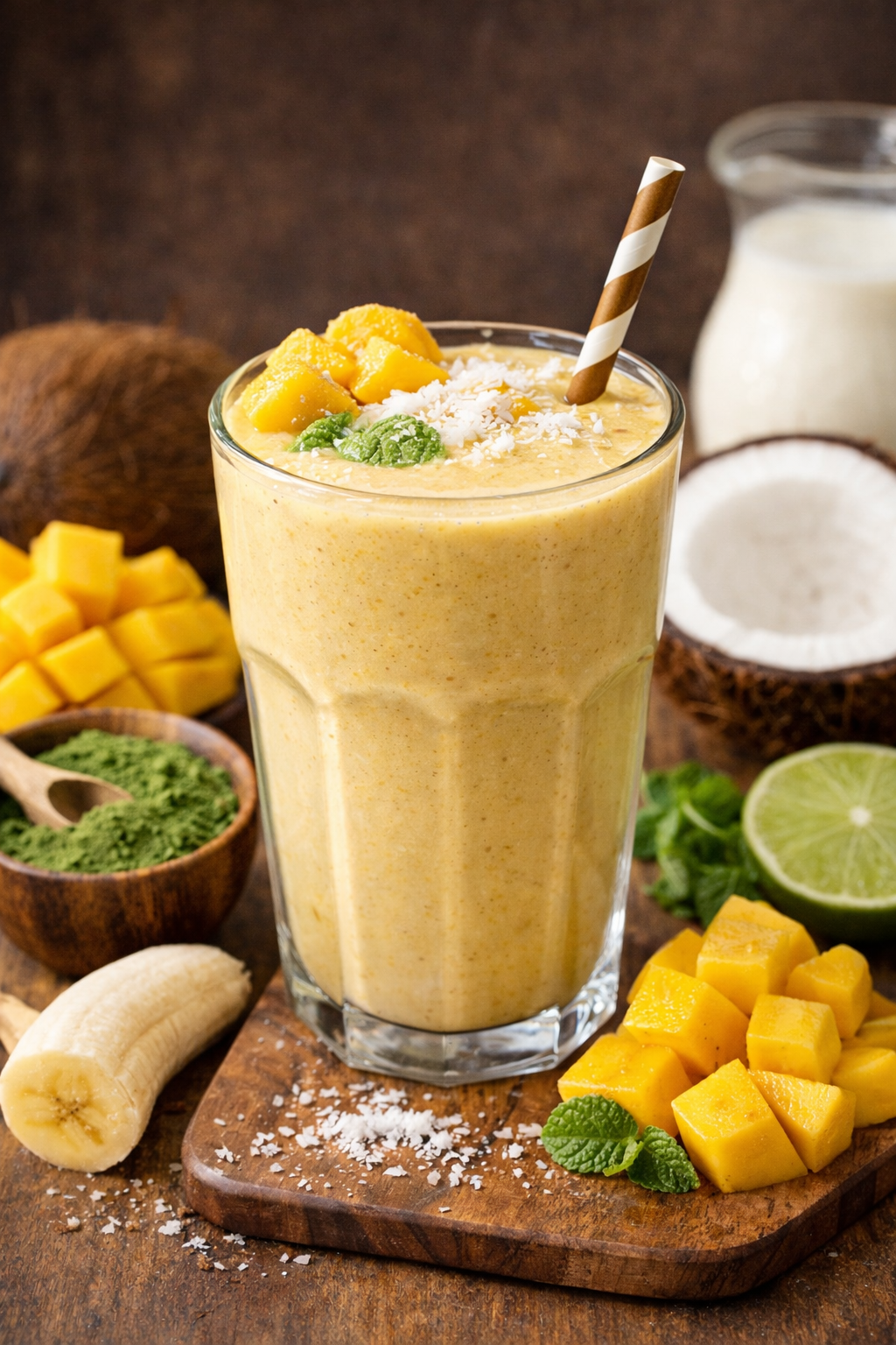 Smoothie GreenUp Mangue Coco
